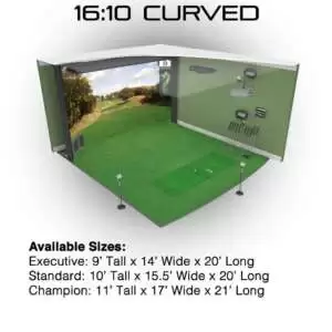 Curved-16x10-golf-simulator